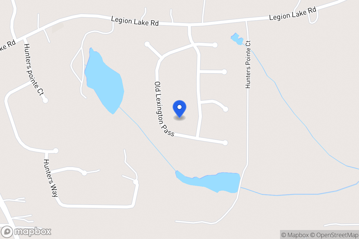Map of Olde Lexington Pass