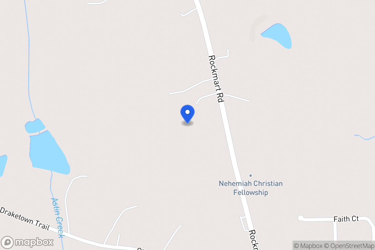 Map of 2920 Rockmart Rd