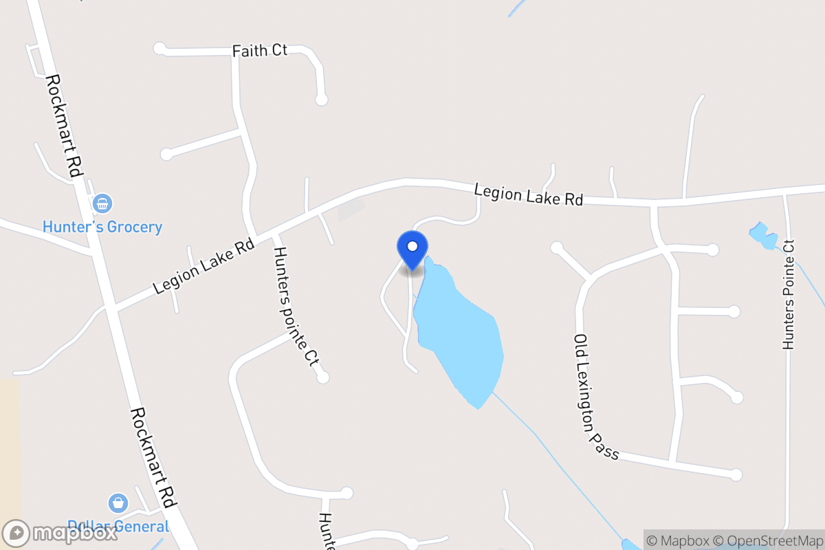 Map of 187 Legion Lake Rd