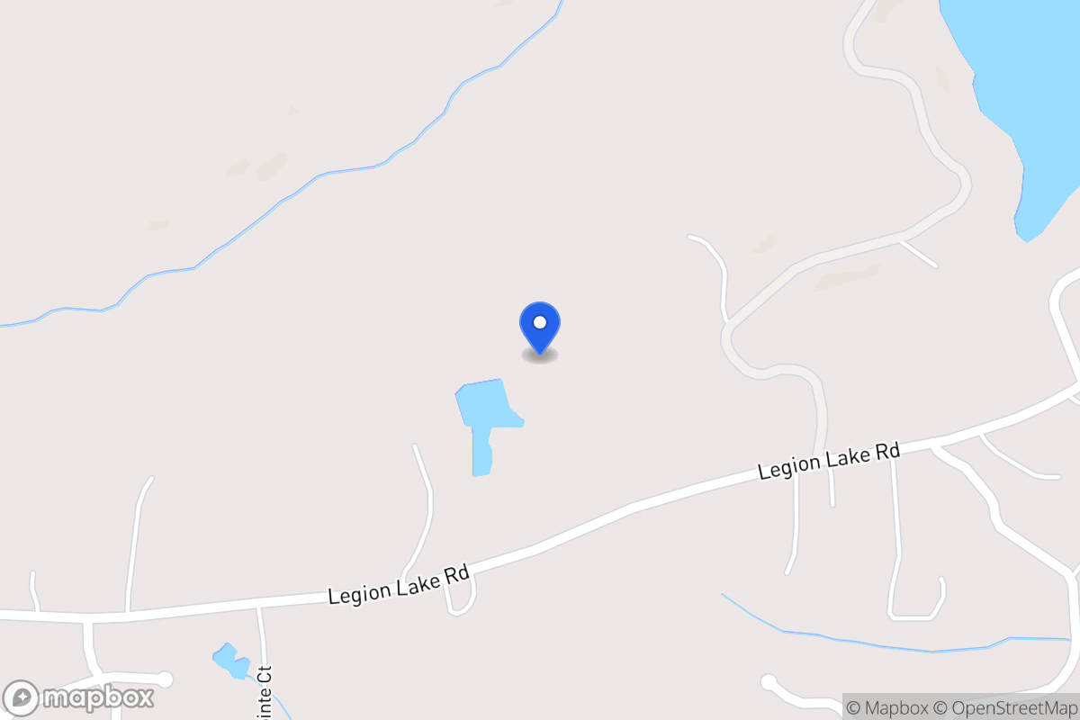 Map of 434 Legion Lake Rd