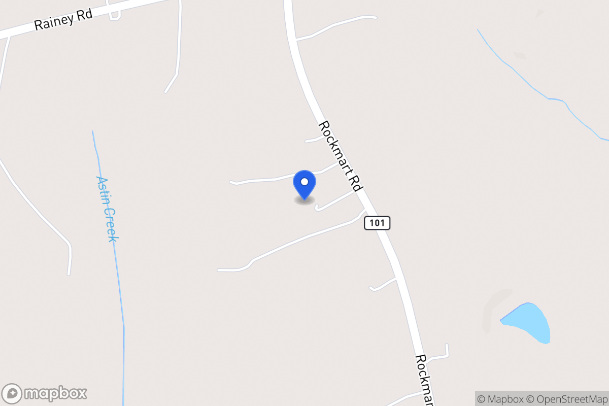 Map of 3090 Rockmart Rd
