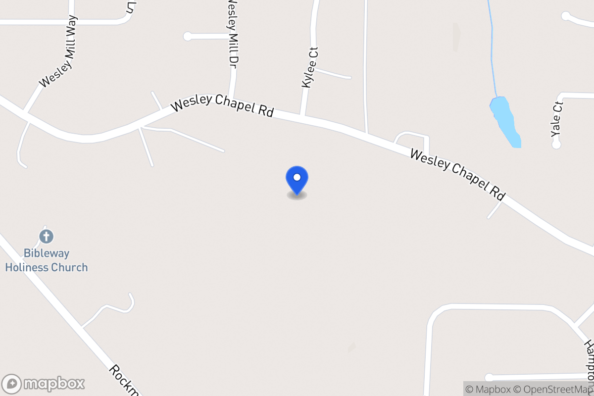 Map of Wesley Chapel Rd