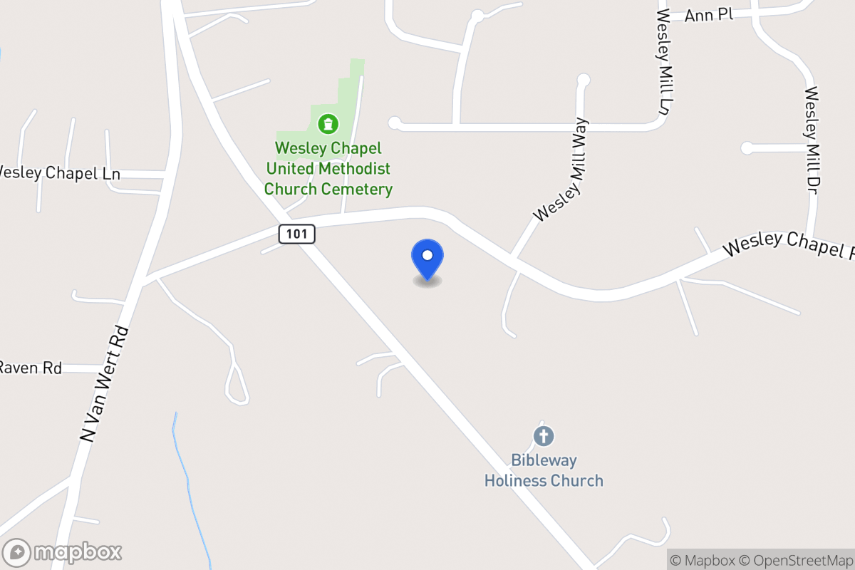 Map of 2245 Rockmart Rd