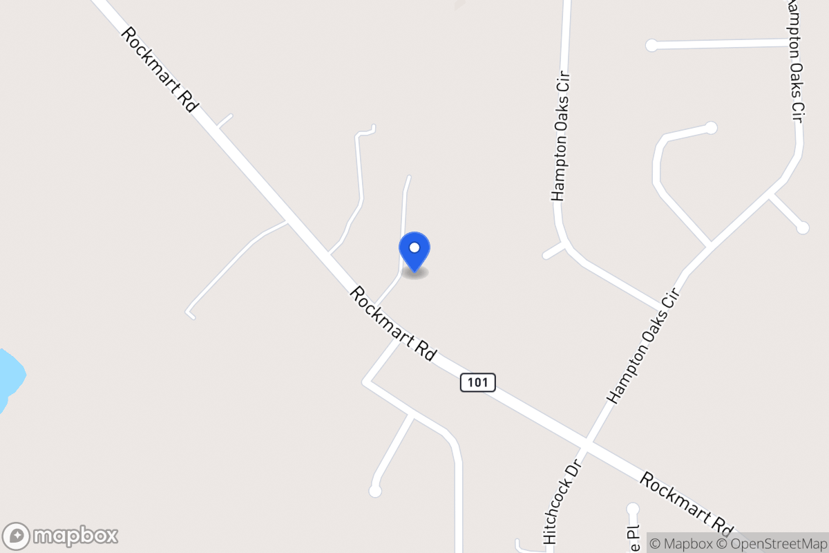 Map of 1945 Rockmart Rd