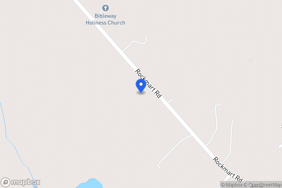 Map of 2036 Rockmart Rd