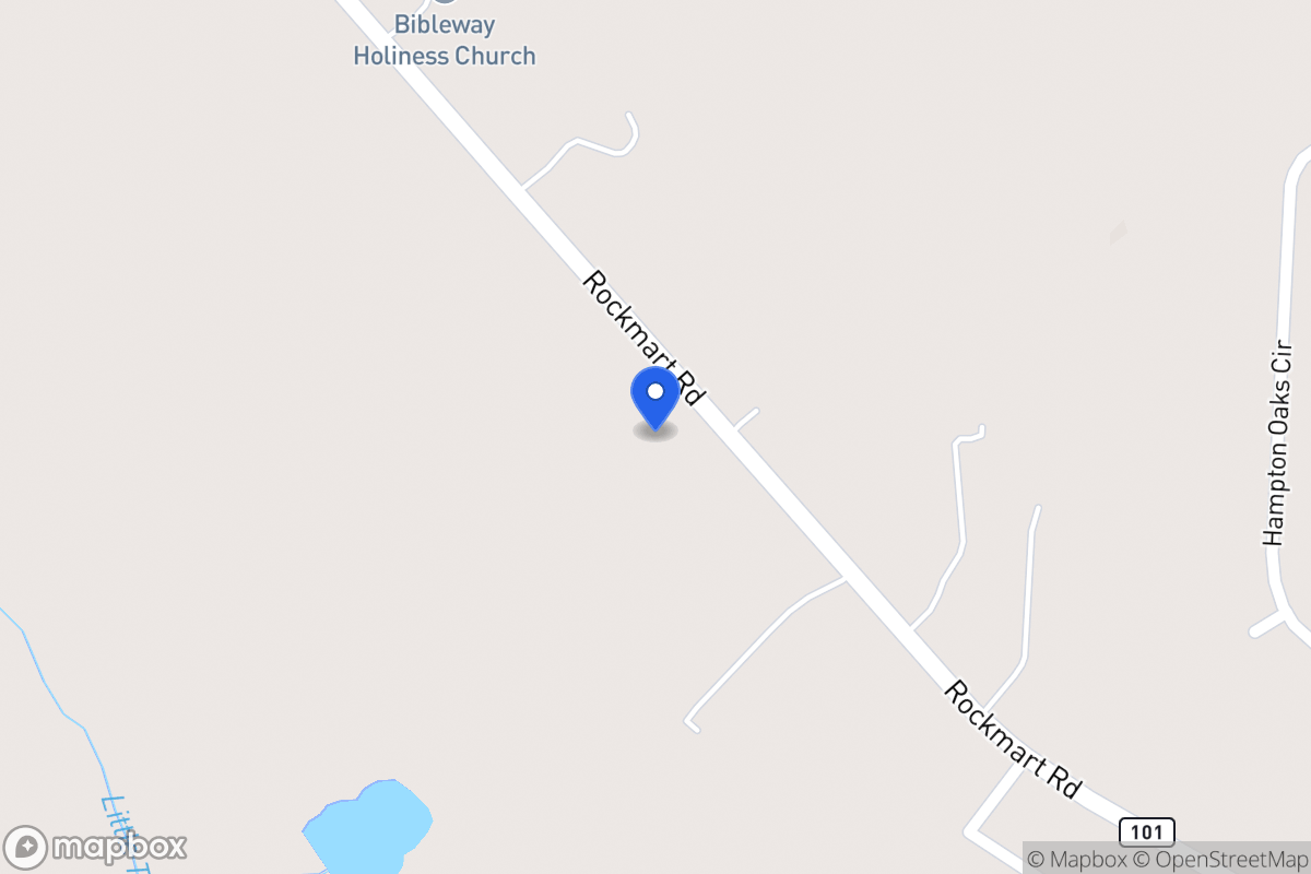 Map of 2030 Rockmart Rd