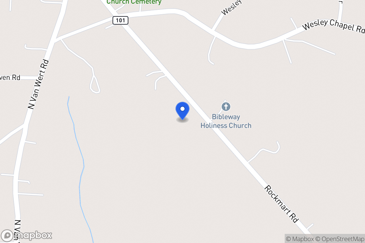 Map of 2196 Rockmart Rd