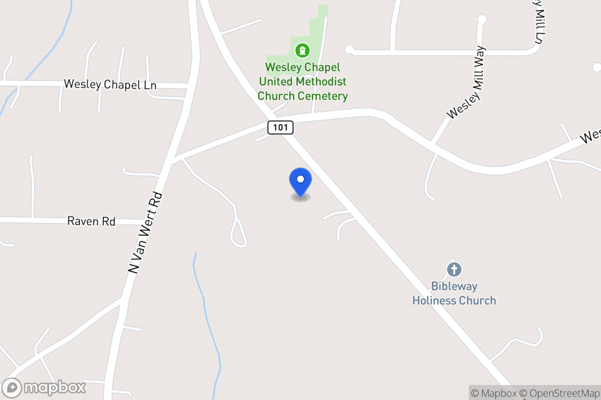 Map of 2288 Rockmart Rd
