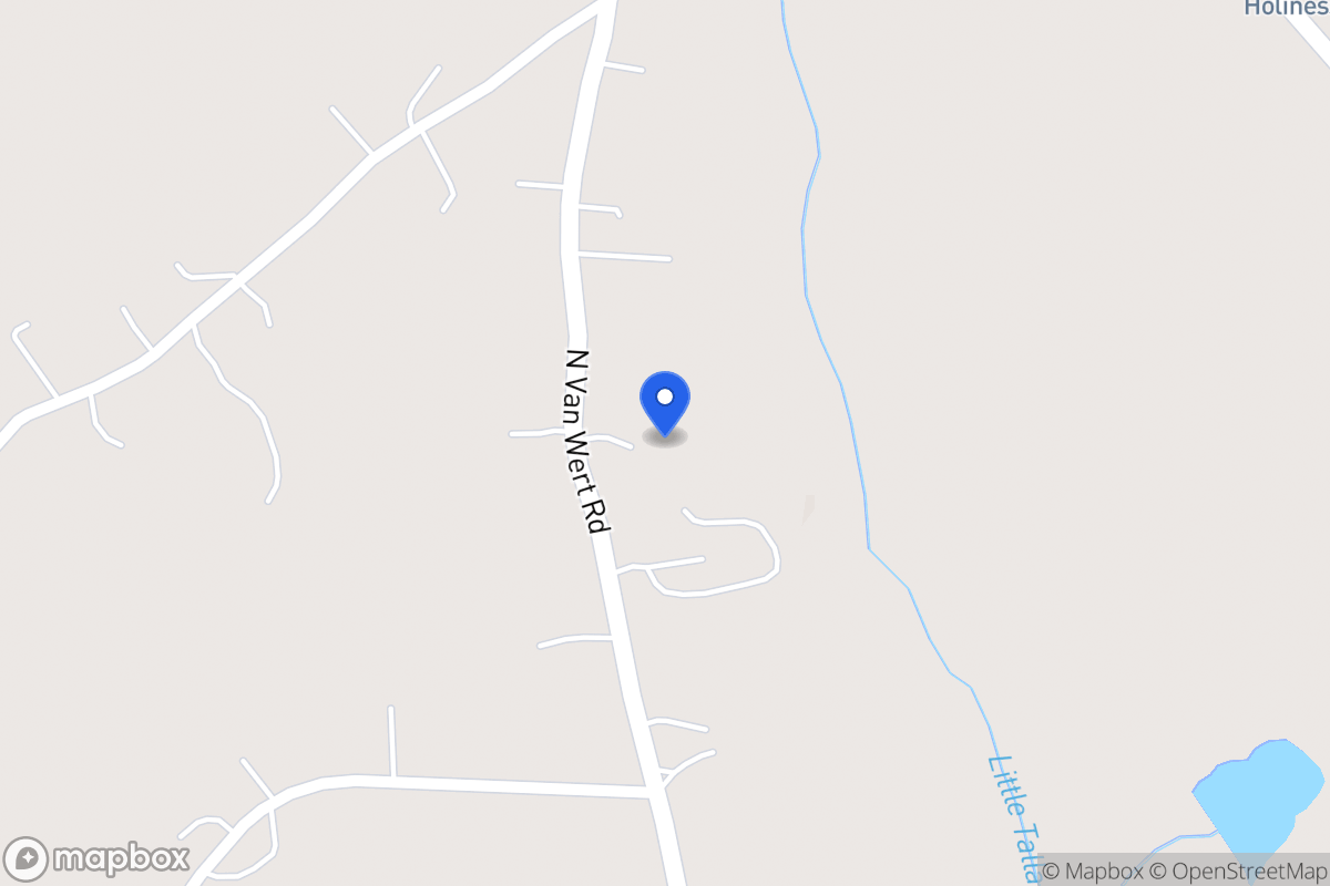 Map of 1443 N Van Wert Rd