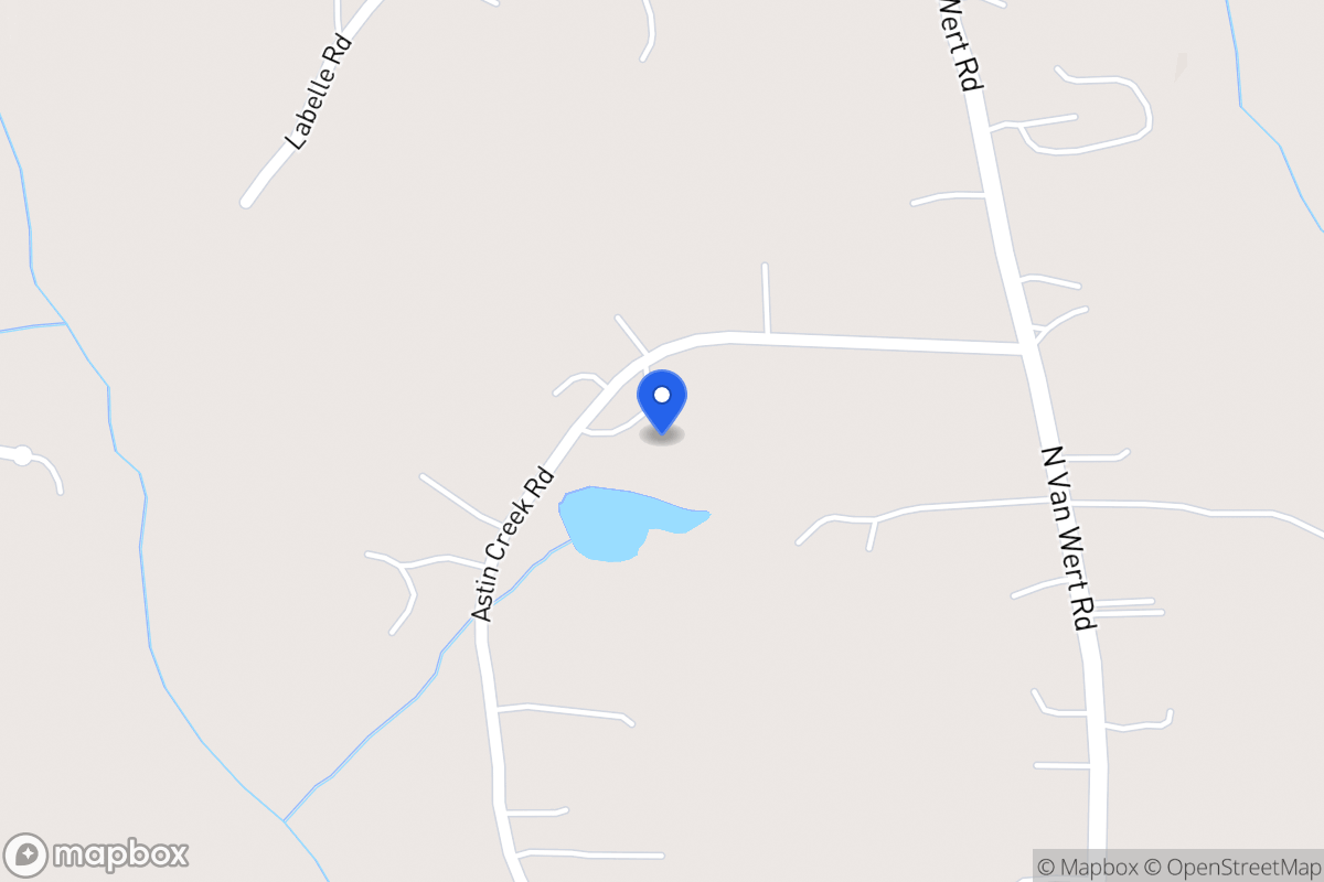 Map of 413 Astin Creek Rd