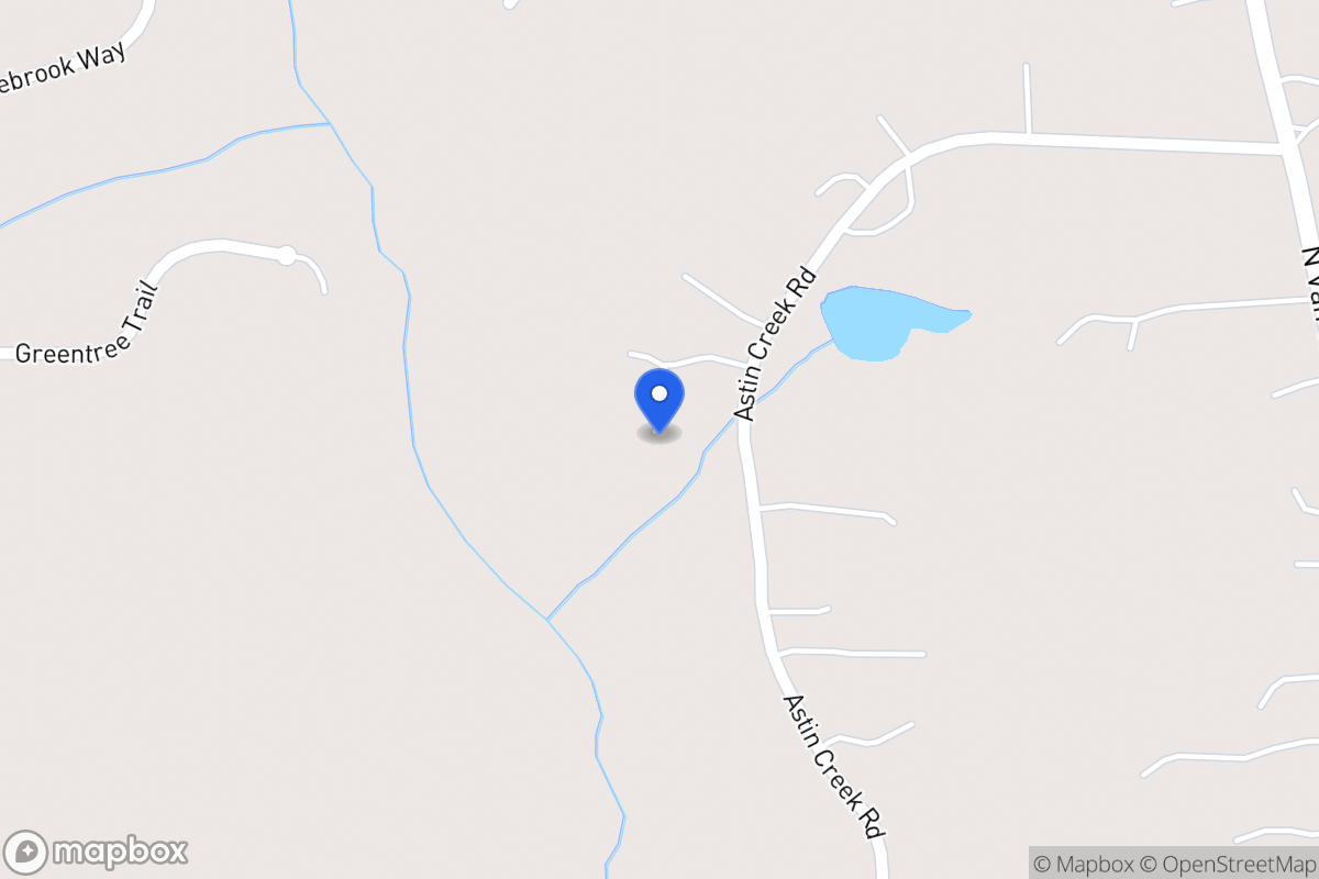 Map of 332 Astin Creek Rd