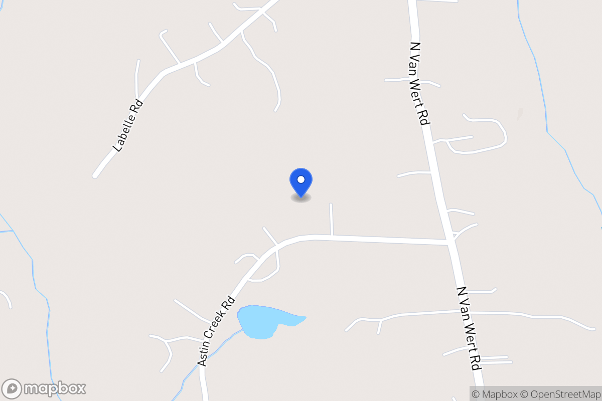 Map of 432 Astin Creek Rd