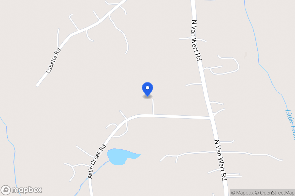 Map of 444 Astin Creek Rd