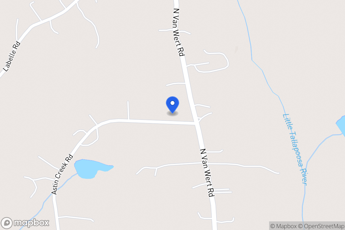 Map of 490 Astin Creek Rd