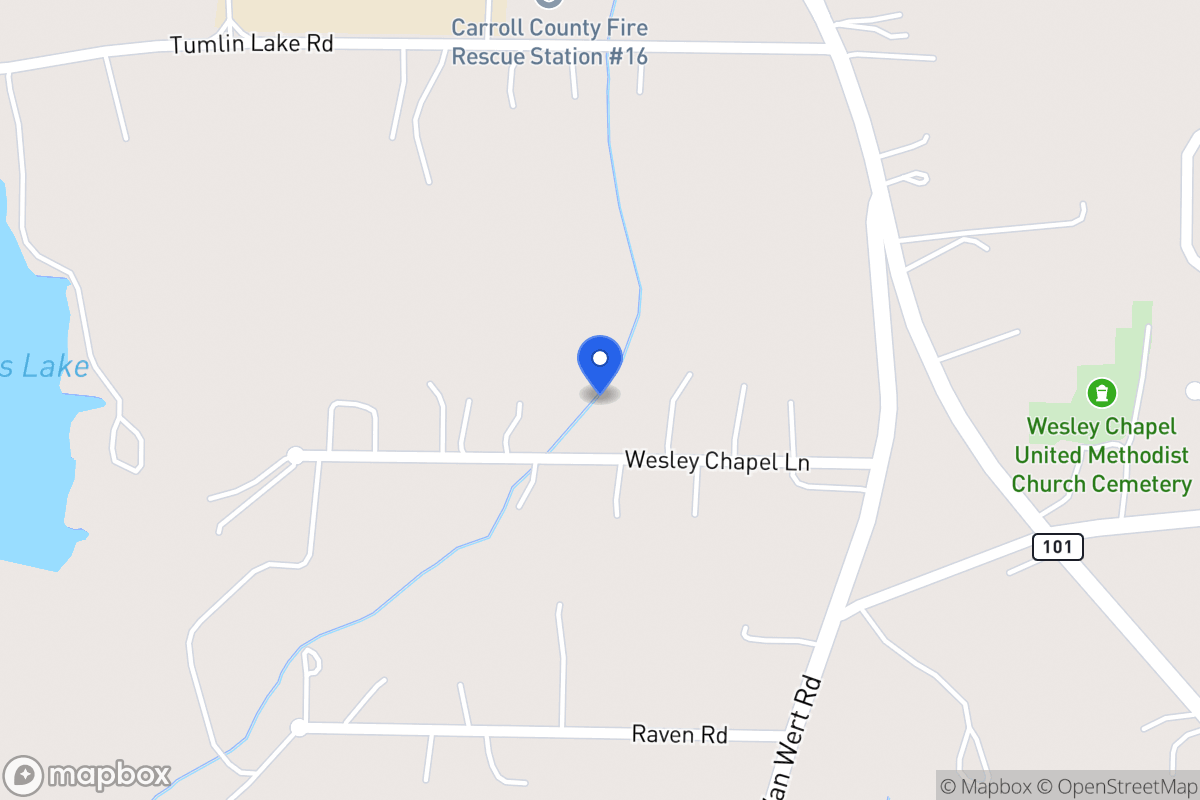 Map of 89 Wesley Chapel Ln