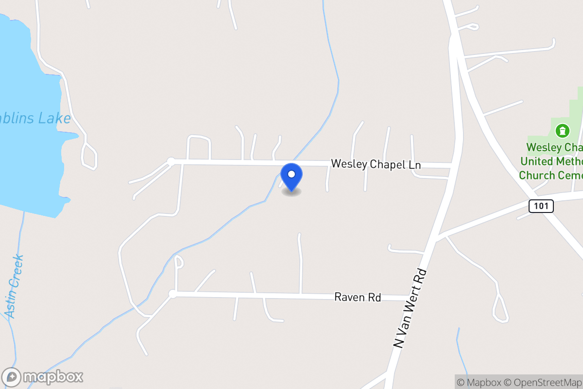 Map of 100 Wesley Chapel Ln
