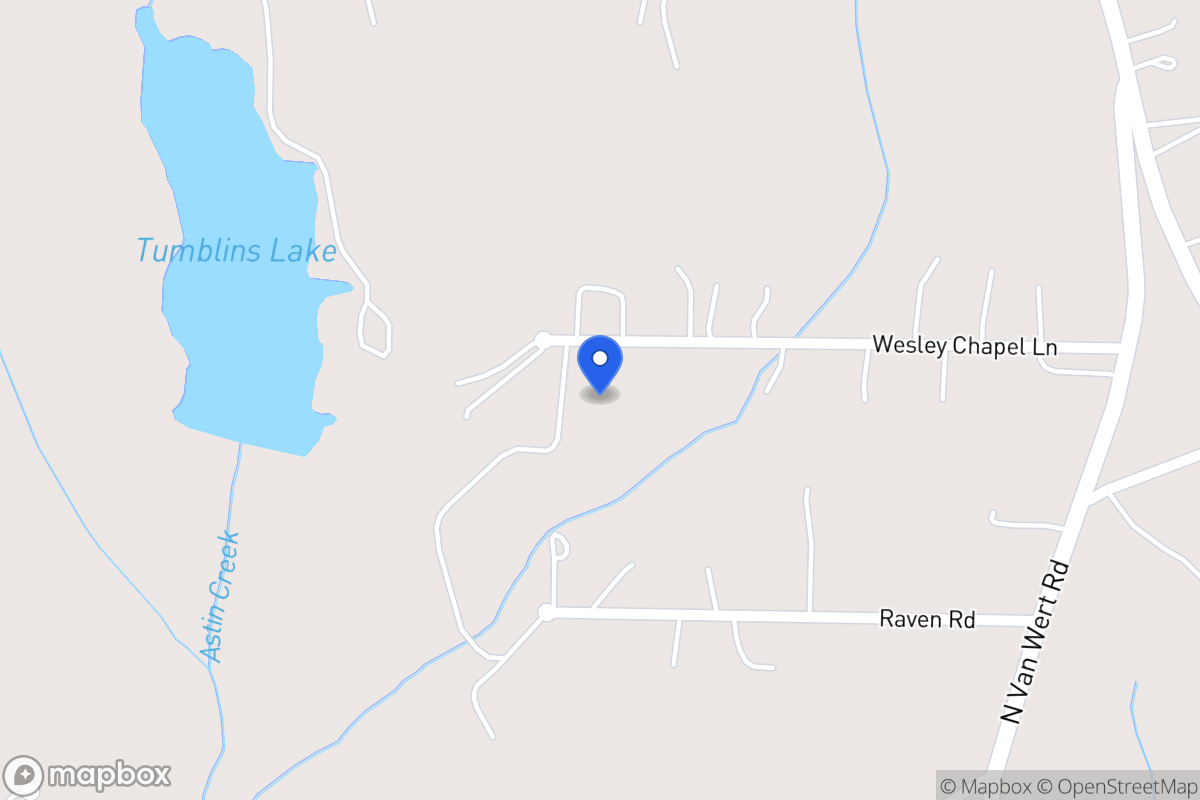 Map of 162 Wesley Chapel Ln