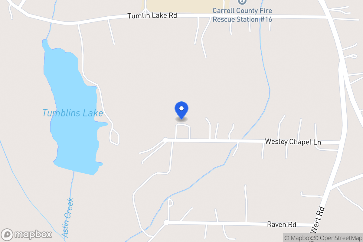 Map of 181 Wesley Chapel Ln