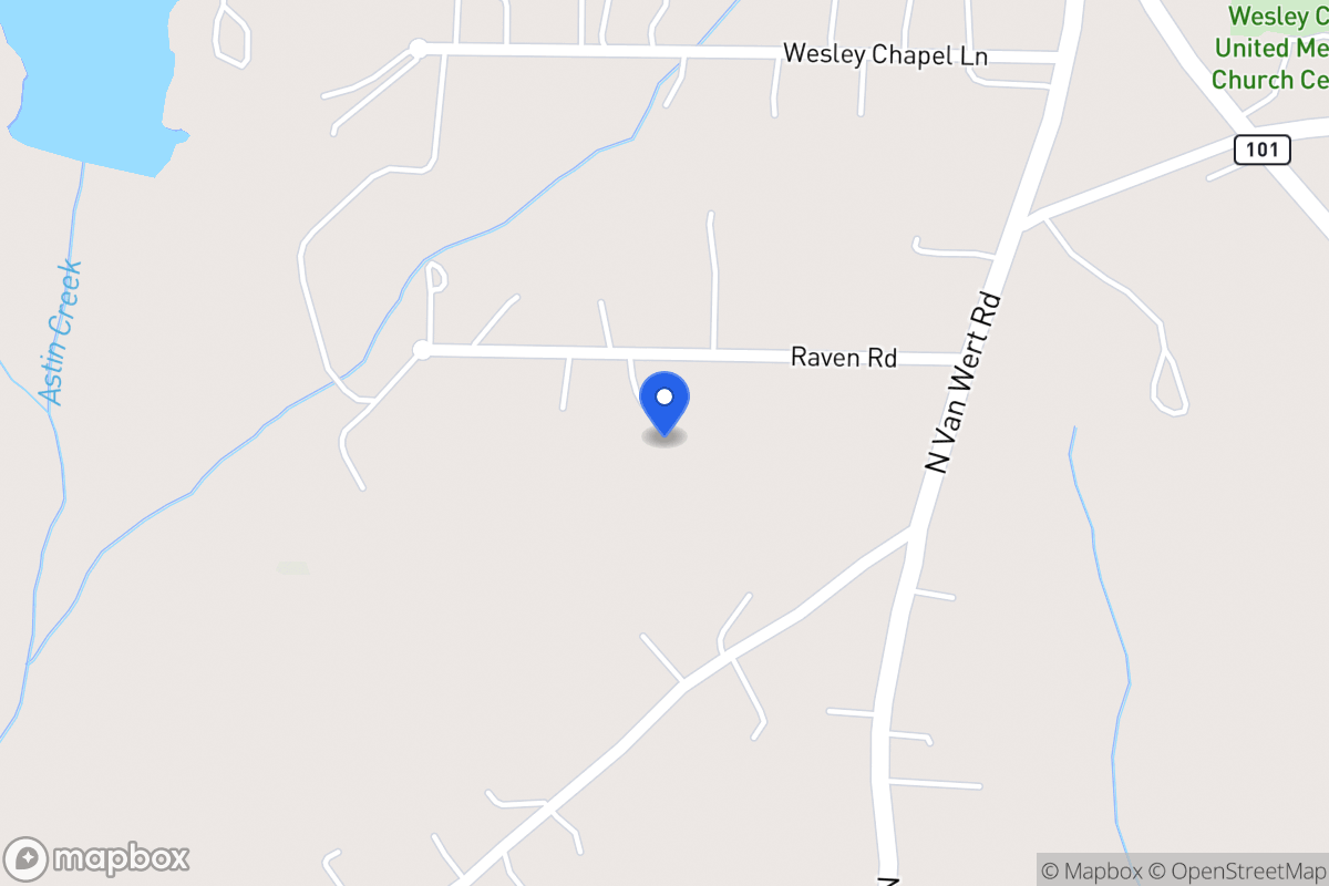 Map of 98 Raven Rd