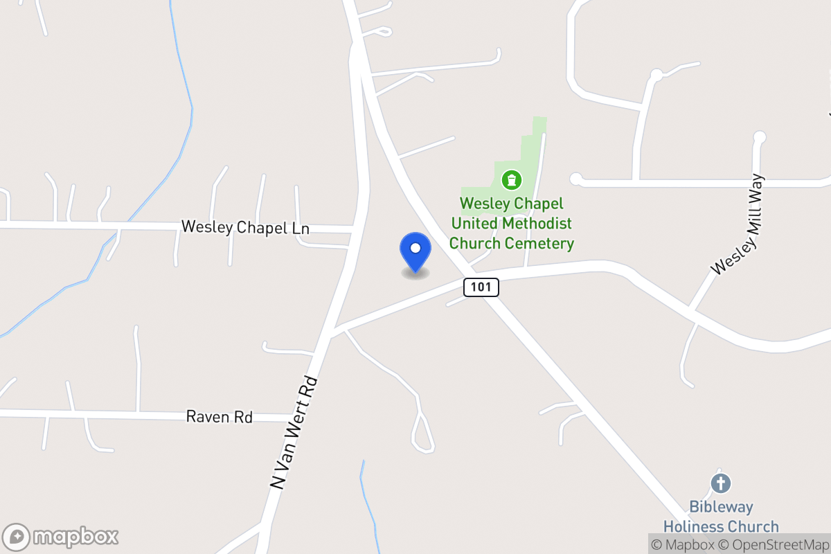Map of 2334 Rockmart Rd