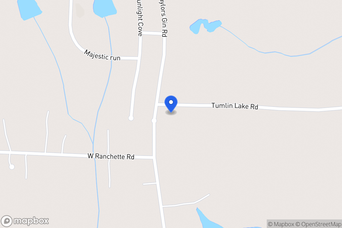 Map of 11 Tumlin Lake Rd