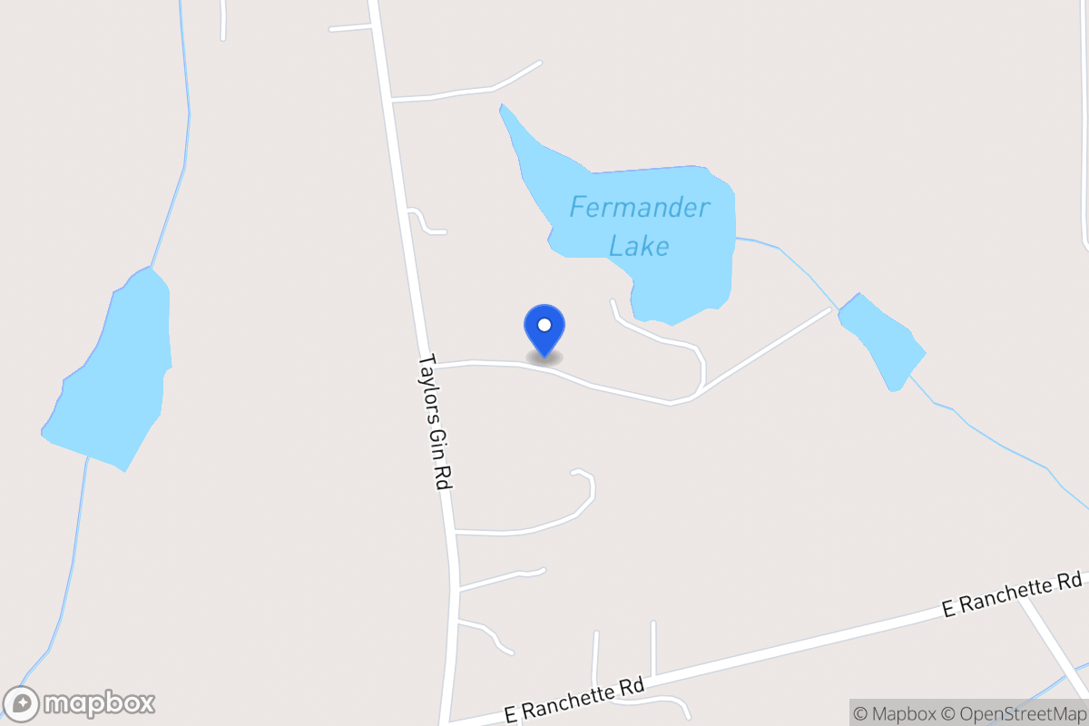 Map of 1411 Taylors Gin Rd