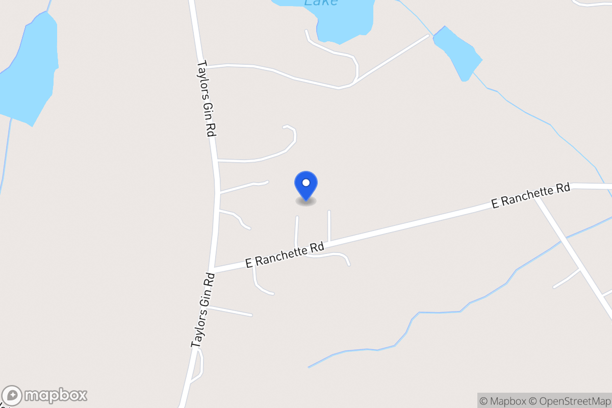 Map of 58 E Ranchette Rd
