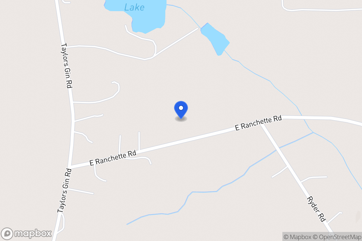 Map of 130 E Ranchette Rd