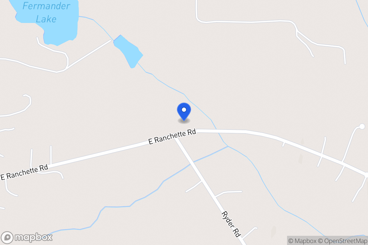 Map of 198 E Ranchette Rd