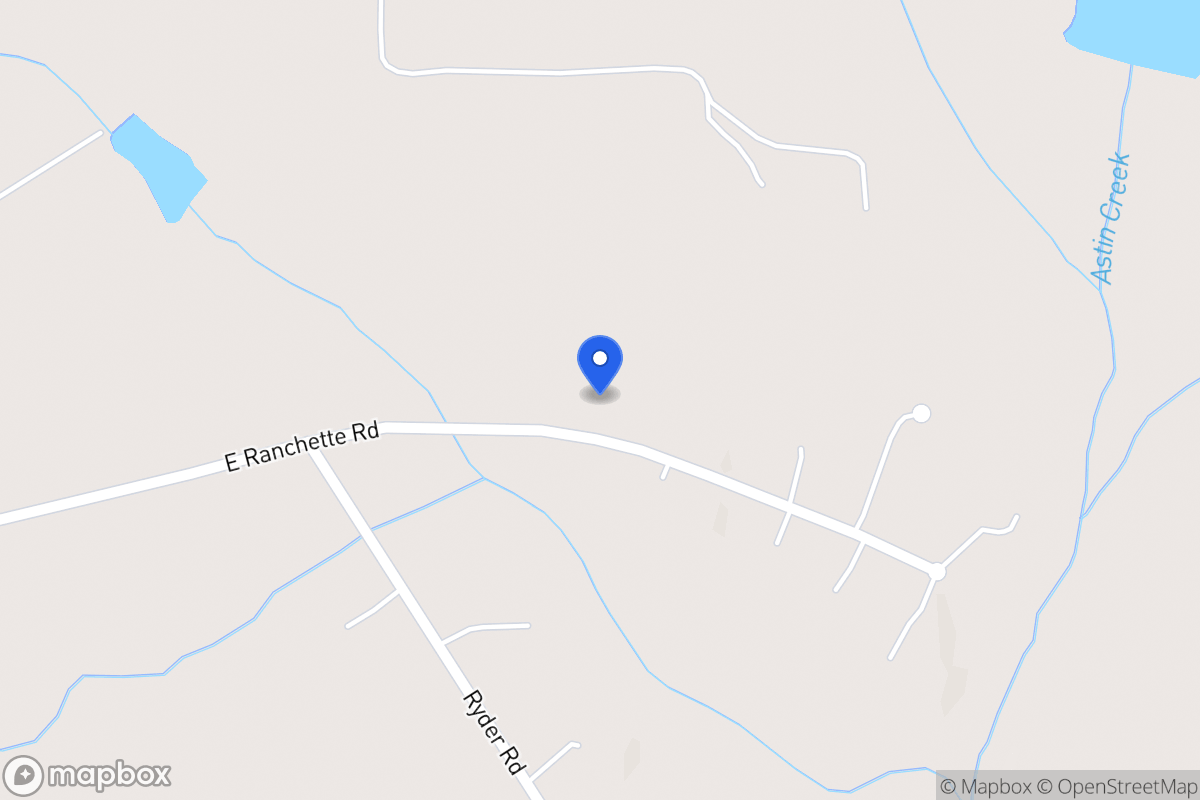 Map of 310 E Ranchette Rd