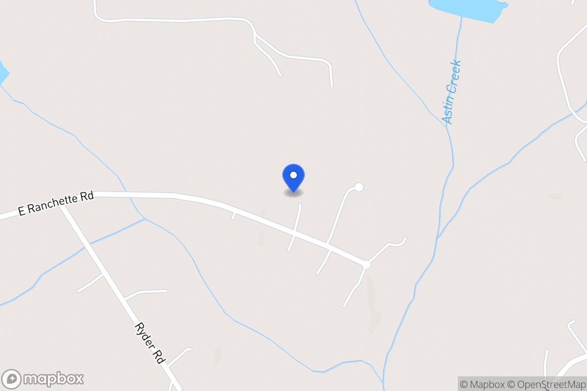 Map of 370 E Ranchette Rd