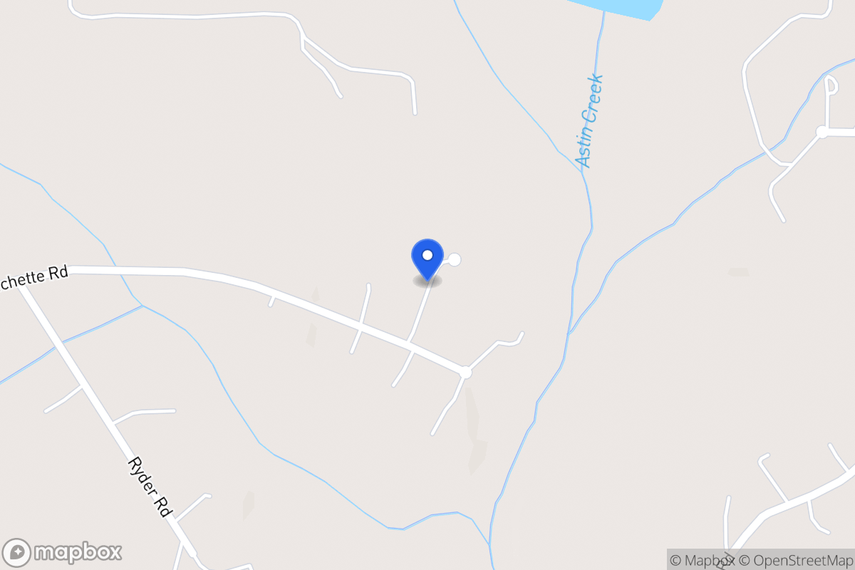 Map of 386 E Ranchette Rd