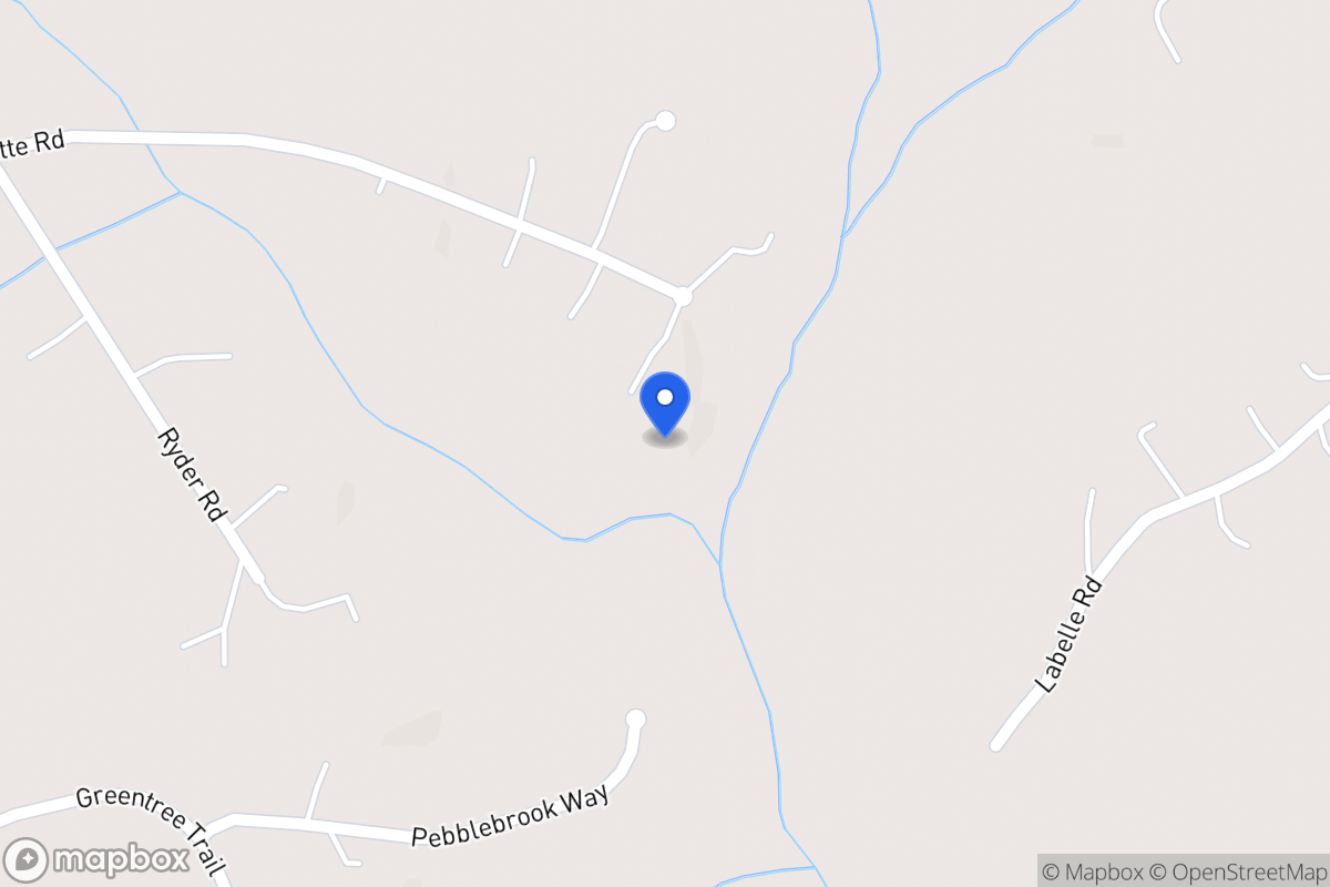 Map of 421 E Ranchette Rd