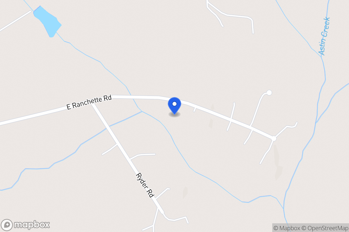 Map of 301 E Ranchette Rd