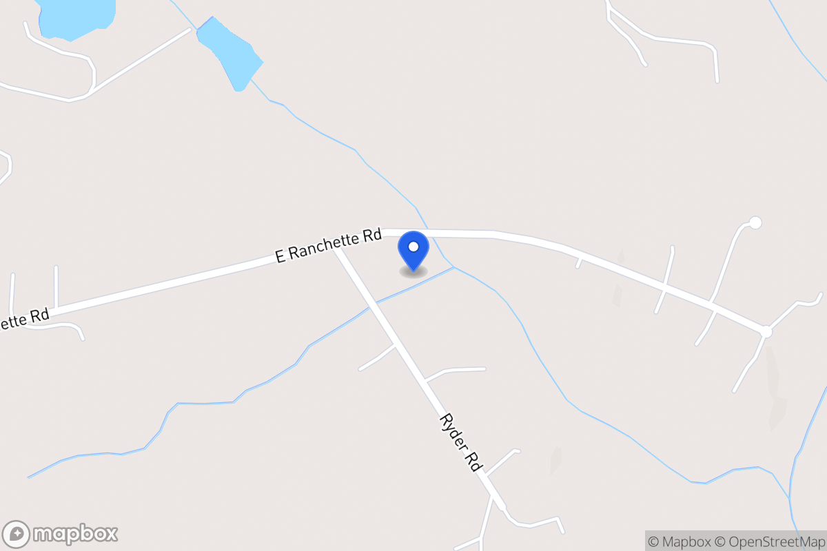 Map of 201 E Ranchette Rd