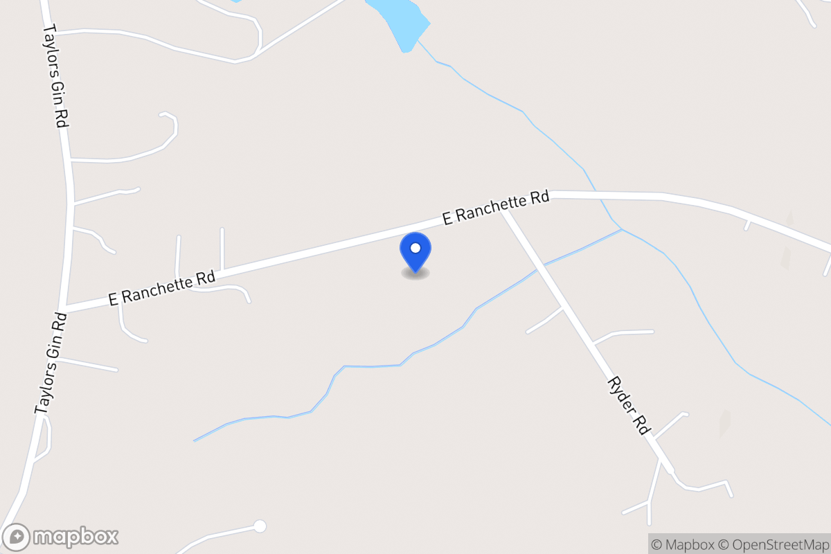 Map of 155 E Ranchette Rd