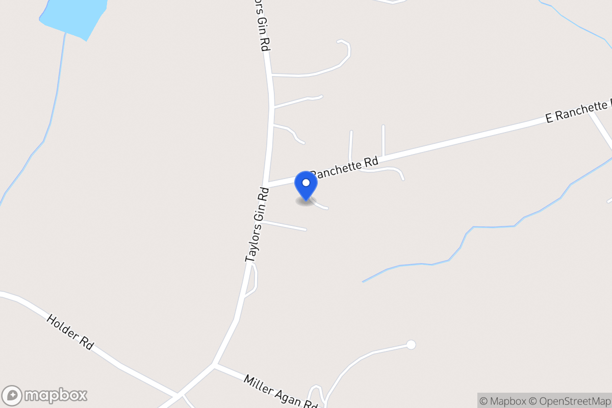 Map of 17 E Ranchette Rd