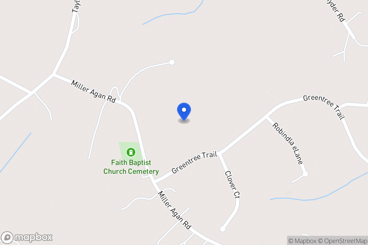 Map of Miller Agan Rd