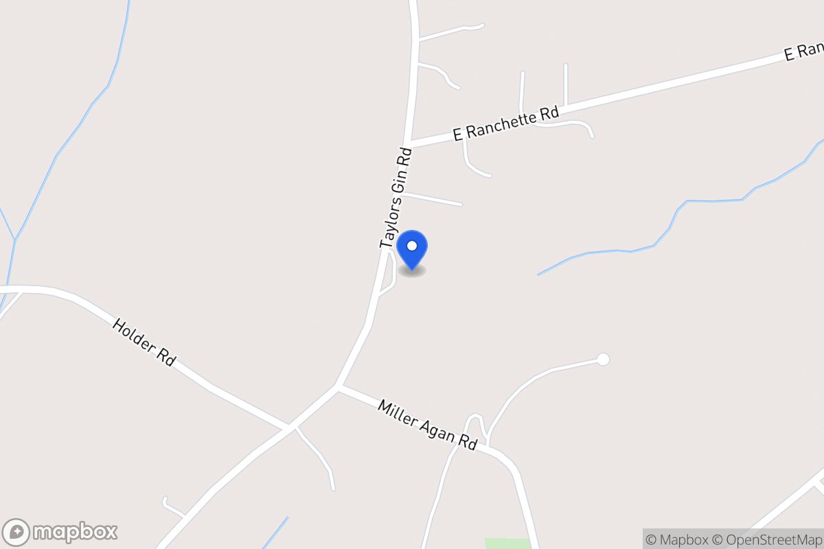 Map of 1215 Taylors Gin Rd
