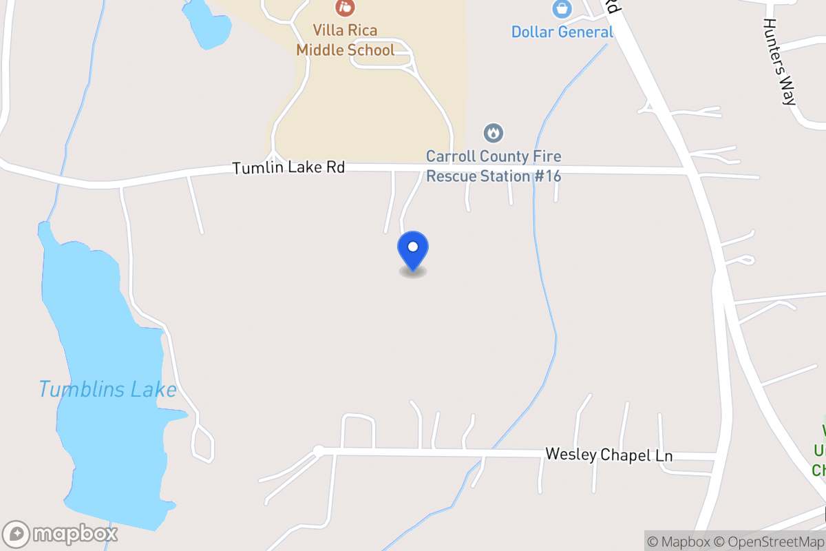 Map of 647 Tumlin Lake Rd