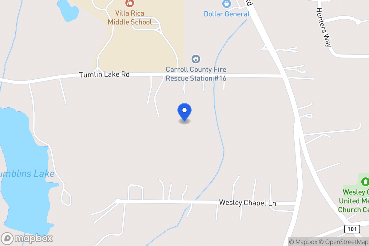 Map of 677 Tumlin Lake Rd