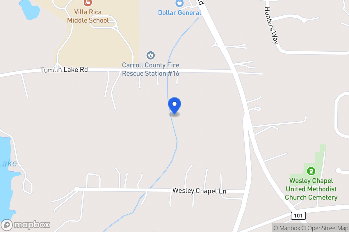Map of 707 Tumlin Lake Rd