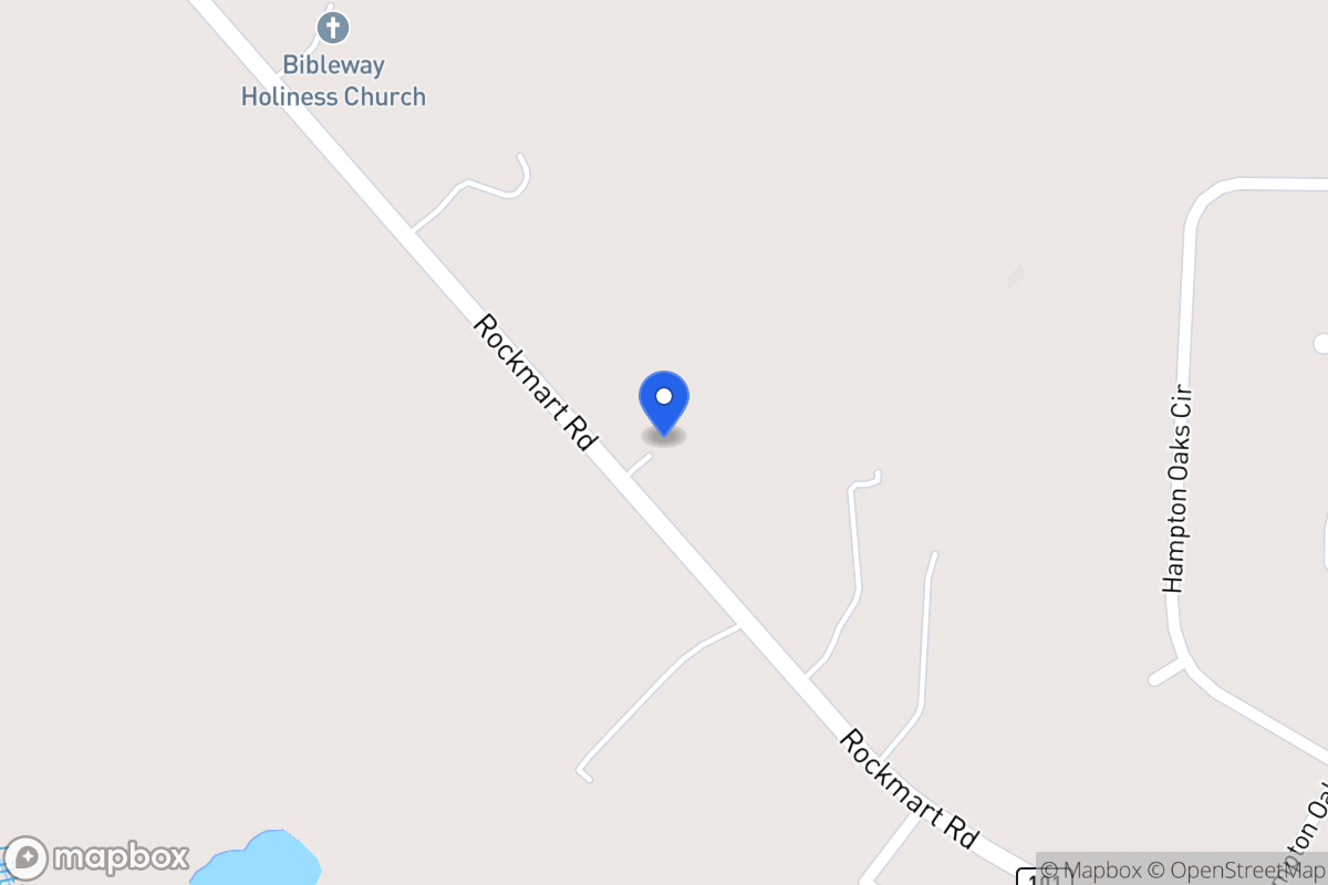 Map of 2004 Rockmart Rd