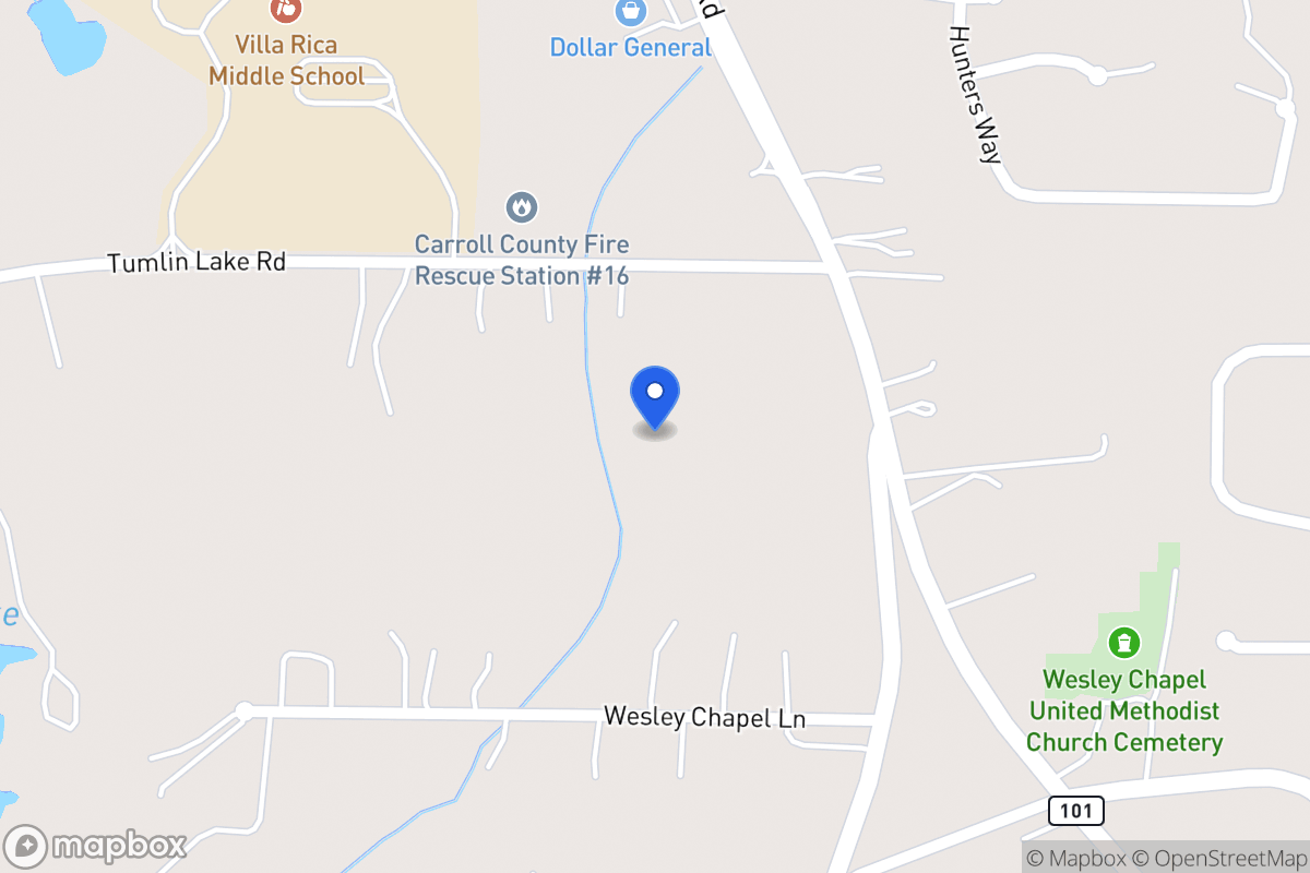 Map of 717 Tumlin Lake Rd