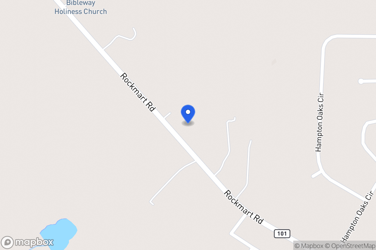 Map of 2000 Rockmart Rd