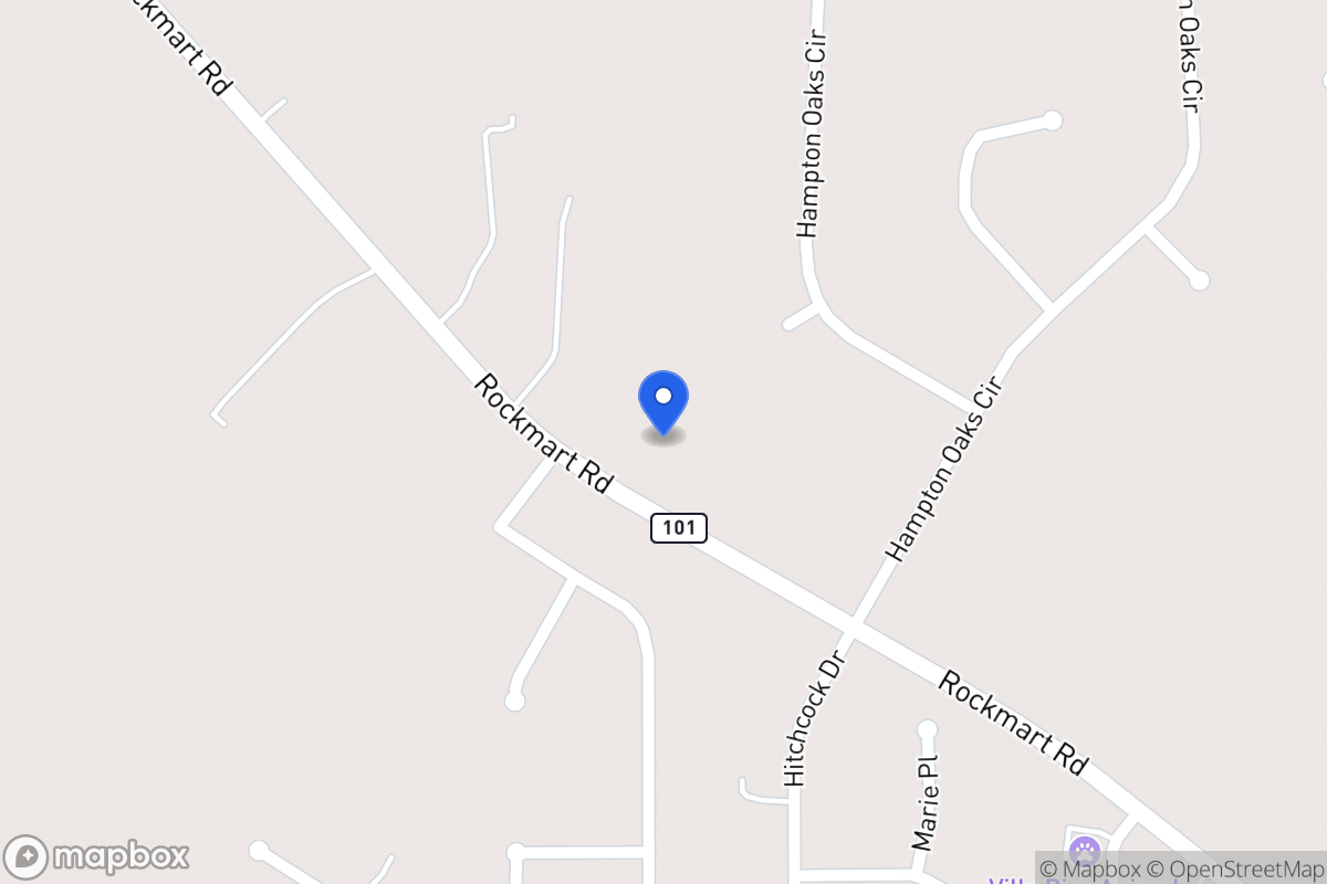 Map of 1905 Rockmart Rd