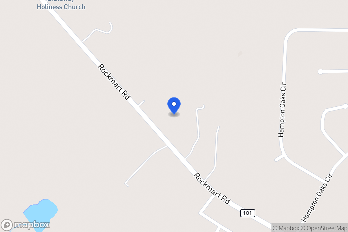 Map of 1985 Rockmart Rd