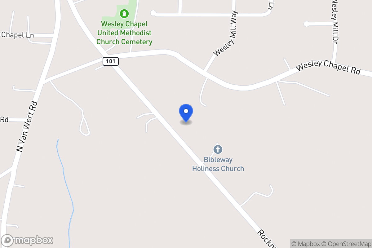 Map of 2221 Rockmart Rd