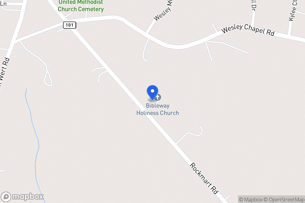 Map of 2161 Rockmart Rd