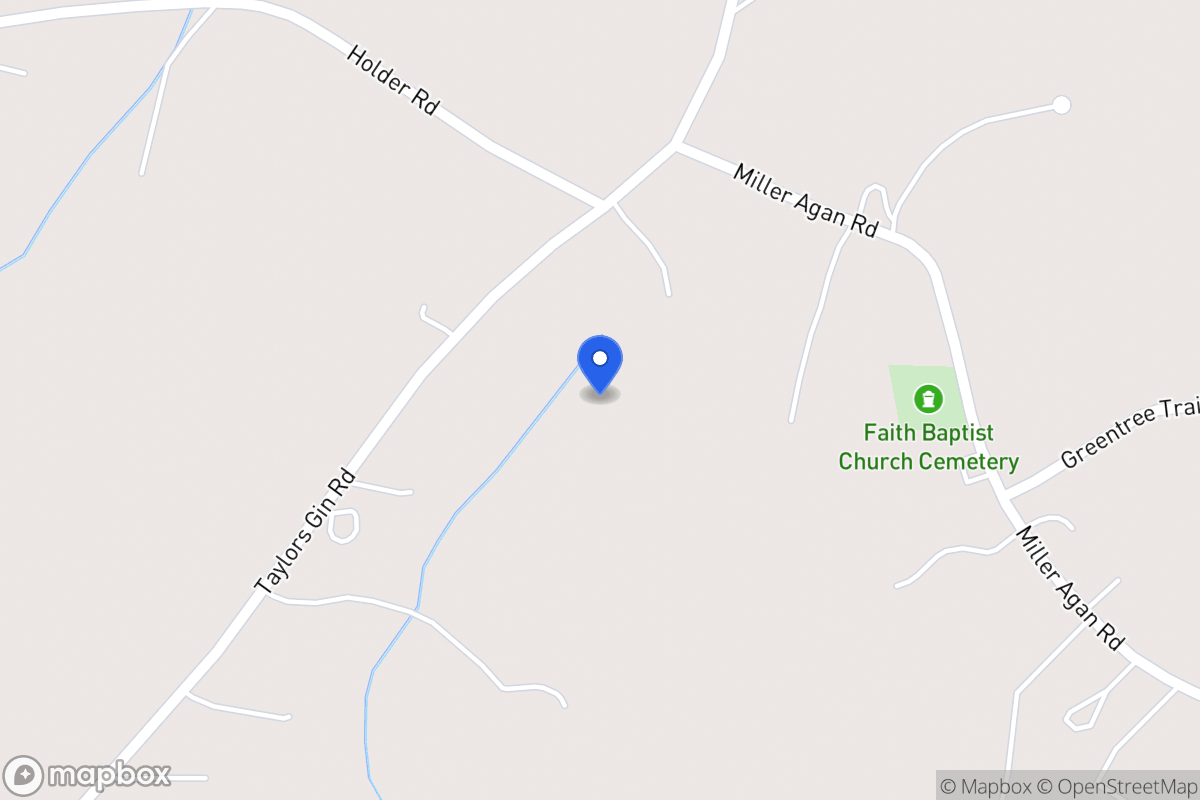 Map of 1087 Taylors Gin Rd